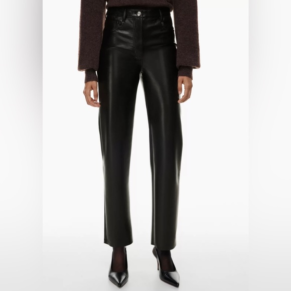 NWOT Aritzia Melina Pant in Black - Picture 2 of 7